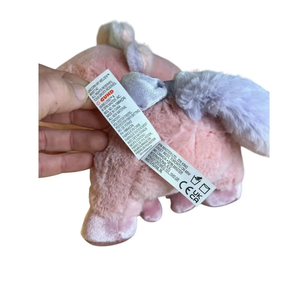 GUND‎ Sanrio My Melody Unicorn Plush Toy Premium Stuffed Animal Hello Kitty 9.5